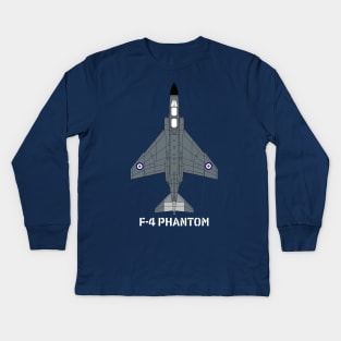McDonnell Douglas F-4 Phantom (UK Navy) Kids Long Sleeve T-Shirt